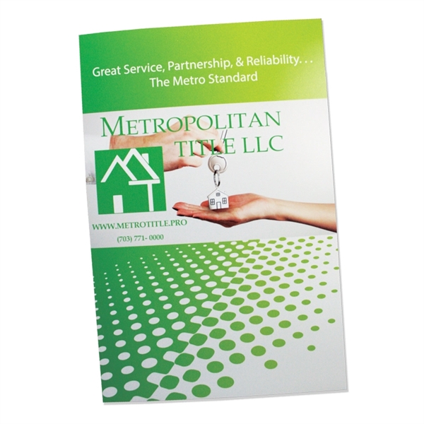 Full Color Printed Legal Size presentation folder with two 4-1/2" pockets,... from ASI 32050 Admore / Admore®