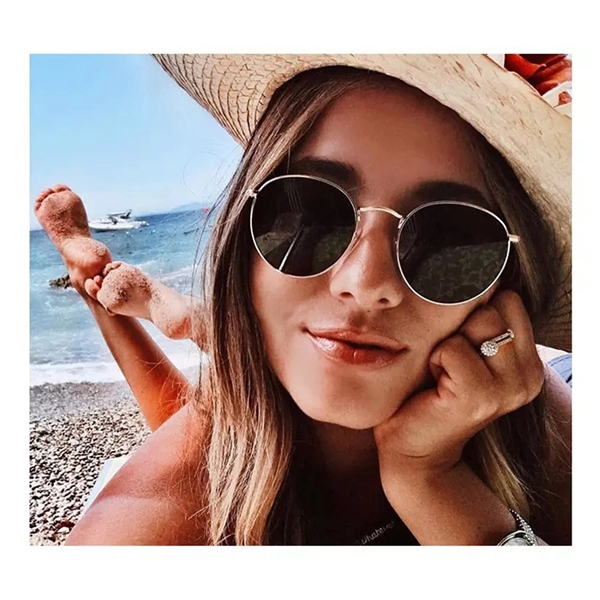 Metal frame acrylic sunglasses plus free 1 color silkscreen imprint on... from ASI 37218 Athena Promo (tm)