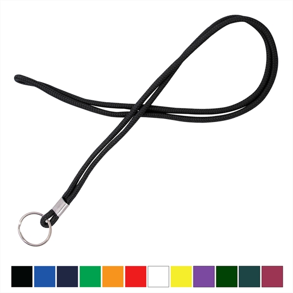 1/8" round lanyard is a comfortable and economical choice for any... from ASI 62088 IDProductsource