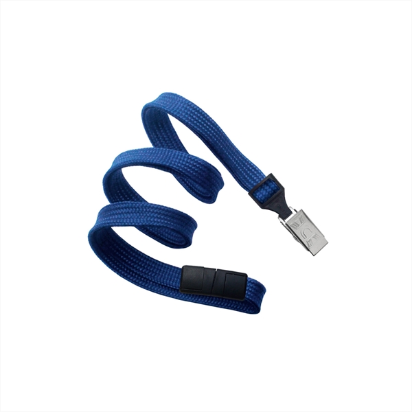 3/8" polypropylene tube stock lanyard with bulldog clip. Simple and affordable,... from ASI 62088 IDProductsource