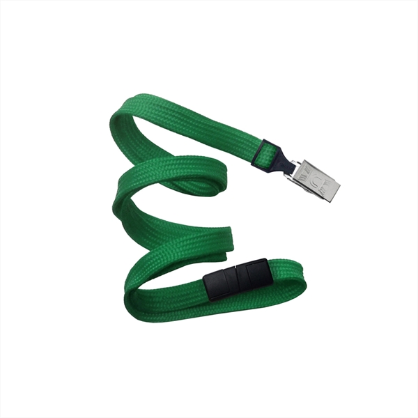 3/8" polypropylene tube stock lanyard with bulldog clip. Simple and affordable,... from ASI 62088 IDProductsource