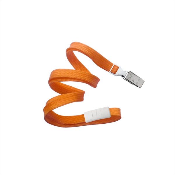 3/8" polypropylene tube stock lanyard with bulldog clip. Simple and affordable,... from ASI 62088 IDProductsource