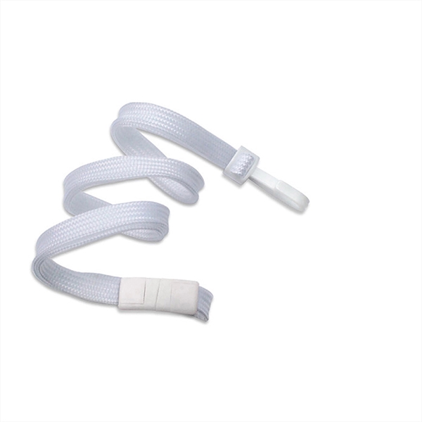 3/8" polypropylene flat-braid tube lanyard. Narrow, twist-free plastic hook end fitting... from ASI 62088 IDProductsource