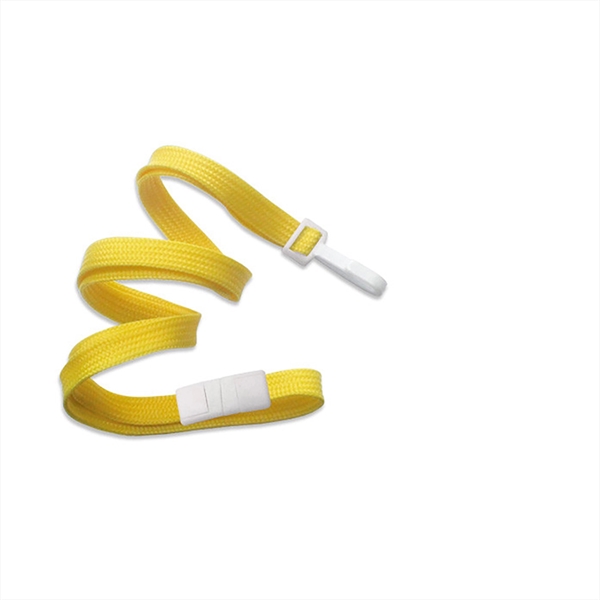 3/8" polypropylene flat-braid tube lanyard. Narrow, twist-free plastic hook end fitting... from ASI 62088 IDProductsource