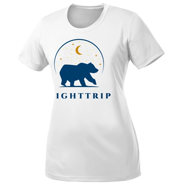 Spot Sublimation 50/50 cotton/poly t-shirt.... from ASI 67557 LimeLight Ent / Limelight USA