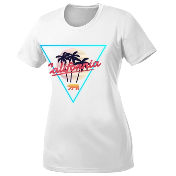 Spot Sublimation 50/50 cotton/poly t-shirt.... from ASI 67557 LimeLight Ent / Limelight USA