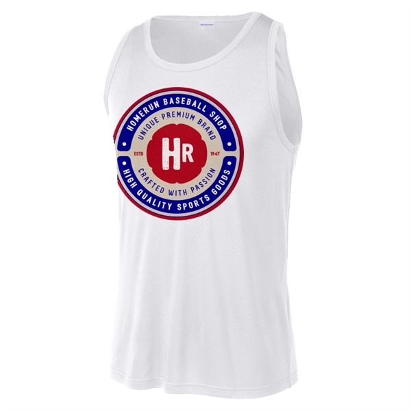 Spot Sublimation 3.8-ounce, 100% polyester Tank Top, S-2XL sizes.... from ASI 67557 LimeLight Ent / Limelight USA