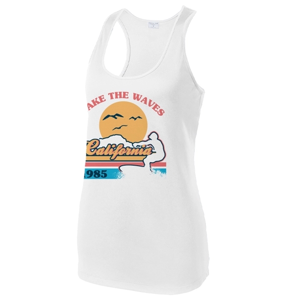 Spot Sublimation 3.8-ounce, 100% polyester Tank Top, XS-2XL sizes.... from ASI 67557 LimeLight Ent / Limelight USA