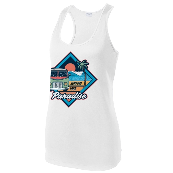 Spot Sublimation 3.8-ounce, 100% polyester Tank Top, XS-2XL sizes.... from ASI 67557 LimeLight Ent / Limelight USA