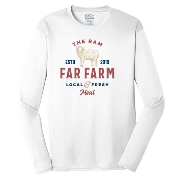 Spot Sublimation 50/50 cotton/poly t-shirt.... from ASI 67557 LimeLight Ent / Limelight USA