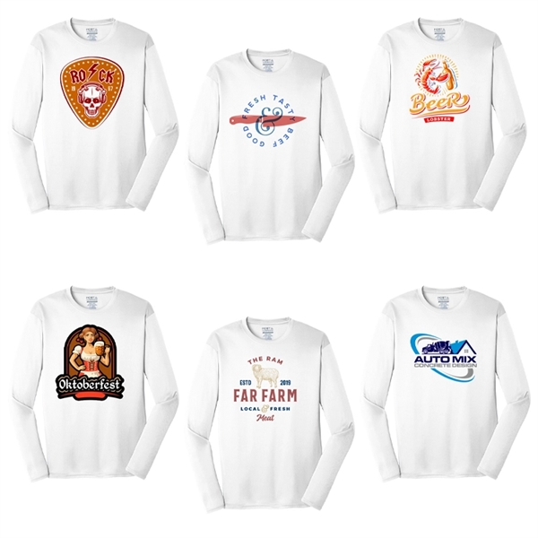 Spot Sublimation 50/50 cotton/poly t-shirt.... from ASI 67557 LimeLight Ent / Limelight USA