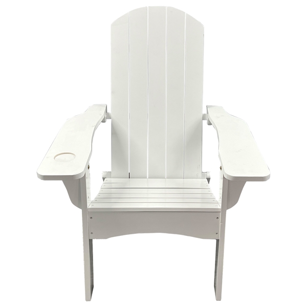 40" x 28" x 35.5" folding Adirondack natural wood deck-style chair.... from ASI 76730 Peerless Umbrella Co Inc / Threads By Peerless