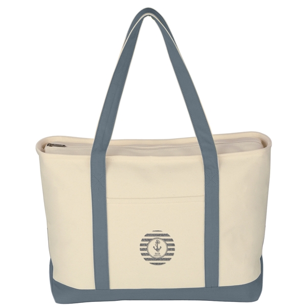 Large Heavy Cotton Canvas Boat Tote.  24 oz. Canvas. ... from ASI 61125 Hit Promotional Products / Hit®