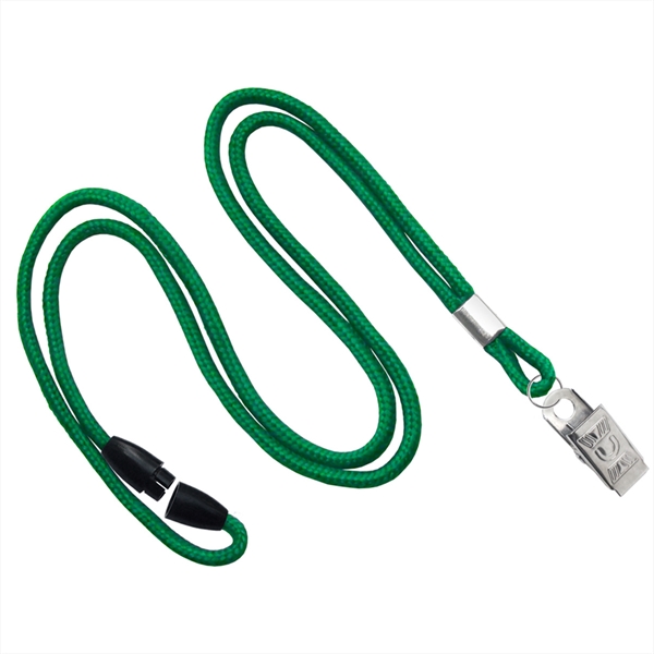 1/8" polypropylene round lanyard with a barrel breakaway, features a nickel-plated... from ASI 62088 IDProductsource
