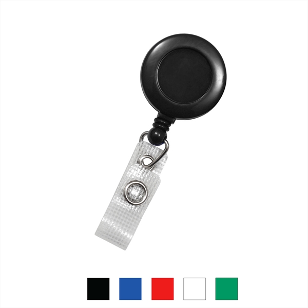 This round badge reel is made of rugged ABS plastic and... from ASI 62088 IDProductsource