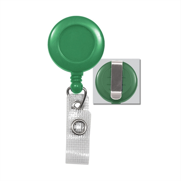 This round badge reel is made of rugged ABS plastic and... from ASI 62088 IDProductsource