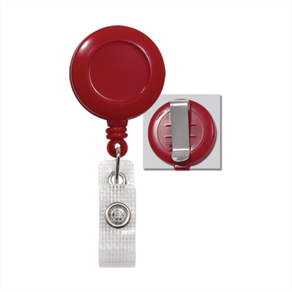 This round badge reel is made of rugged ABS plastic and... from ASI 62088 IDProductsource