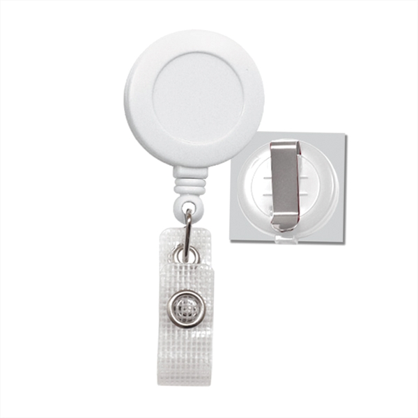 This round badge reel is made of rugged ABS plastic and... from ASI 62088 IDProductsource