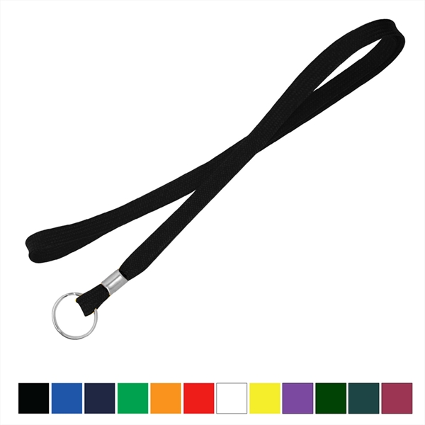 This comfortable 3/8" tube woven lanyard is a budget-friendly lanyard, featuring... from ASI 62088 IDProductsource