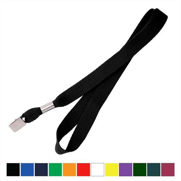 This economical 5/8" non-breakaway lanyard is made from a MicroWeave flat... from ASI 62088 IDProductsource