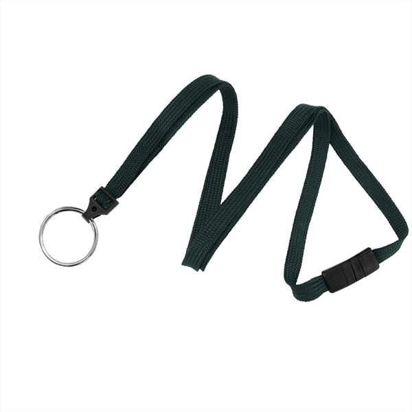 3/8" Tube braid breakaway woven lanyard with a universal slide adapter... from ASI 62088 IDProductsource