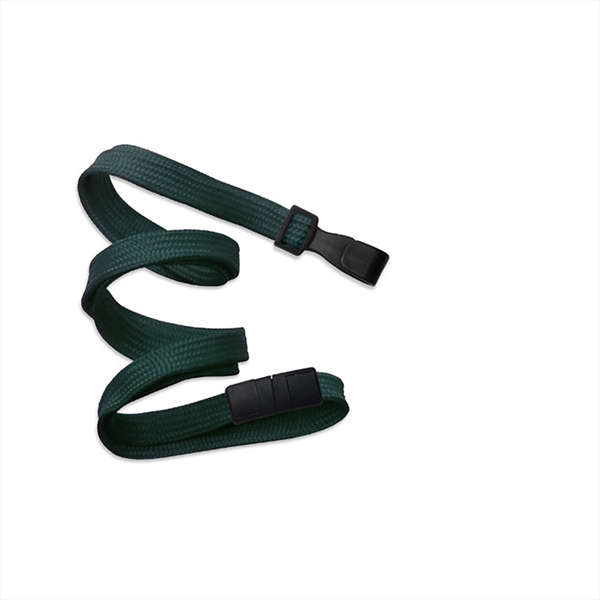 3/8" polypropylene tube woven lanyard, slim design. Narrow, twist-free plastic hook... from ASI 62088 IDProductsource