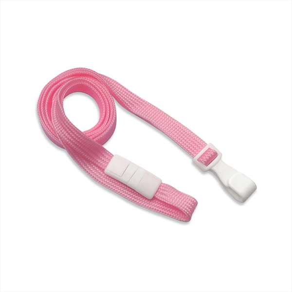 3/8" polypropylene tube woven lanyard, slim design. Narrow, twist-free plastic hook... from ASI 62088 IDProductsource