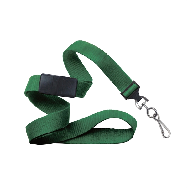 5/8" flat ribbed polyester lanyard with a universal slide adapter, breakaway,... from ASI 62088 IDProductsource