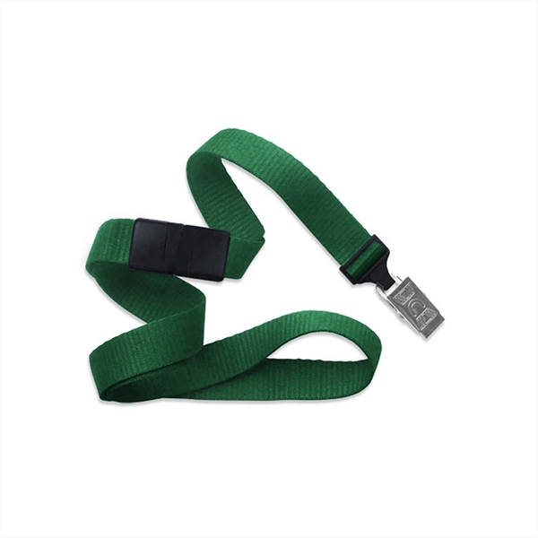 5/8" Flat Ribbed Polyester Breakaway Lanyard with A Universal Slide Adapter... from ASI 62088 IDProductsource