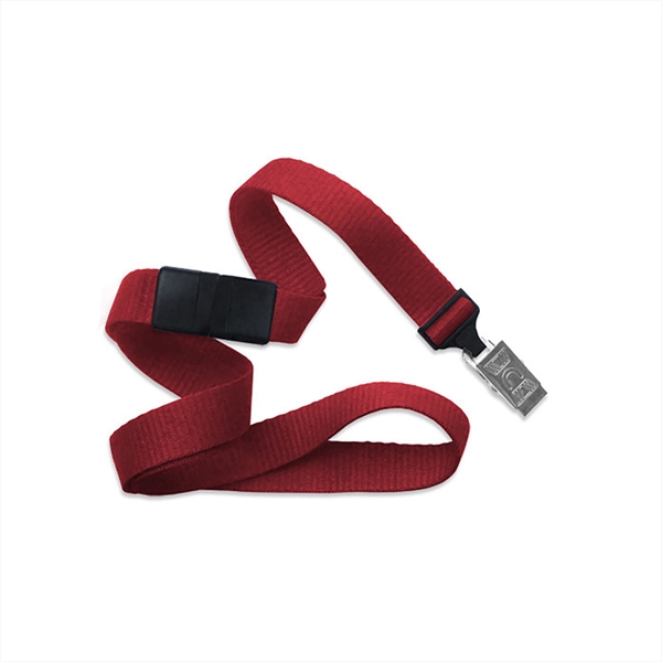 5/8" Flat Ribbed Polyester Breakaway Lanyard with A Universal Slide Adapter... from ASI 62088 IDProductsource