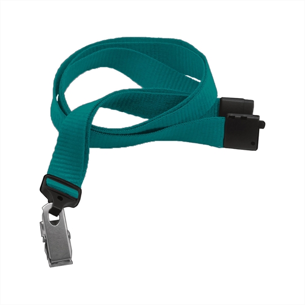 5/8" Flat Ribbed Polyester Breakaway Lanyard with A Universal Slide Adapter... from ASI 62088 IDProductsource