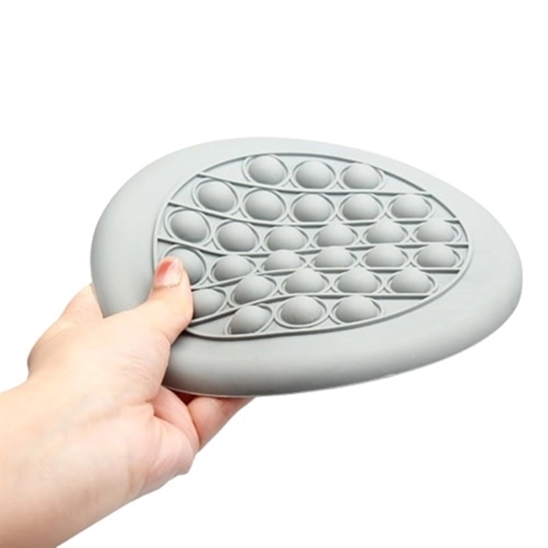 Flying disc fidget toy with 1c1p silkscreen imprint... from ASI 37218 Athena Promo (tm)