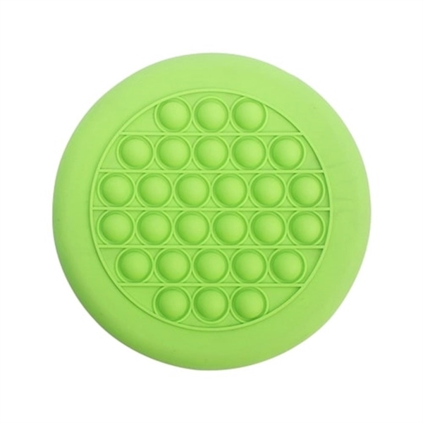 Flying disc fidget toy with 1c1p silkscreen imprint... from ASI 37218 Athena Promo (tm)