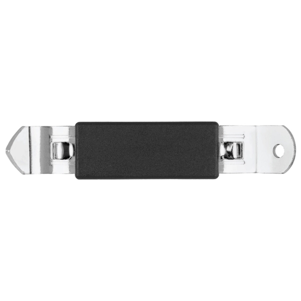 Stainless steel church key bottle opener and can tapper with built-in... from ASI 57655 STOPNGO Line