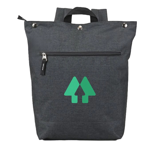 300 Denier Backpack with 3-button closure, zippered main compartment and front... from ASI 30112 ACE Products