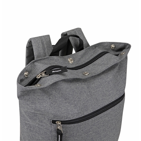 300 Denier Backpack with 3-button closure, zippered main compartment and front... from ASI 30112 ACE Products