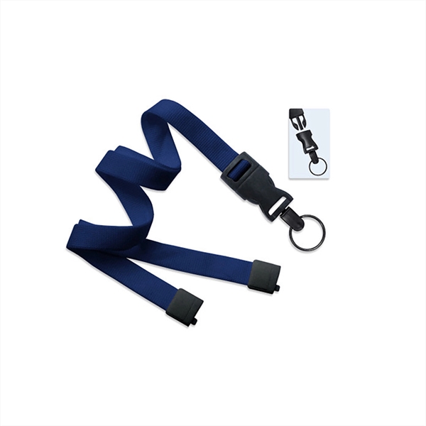 5/8" width polyester lanyard with detachable split ring.... from ASI 62088 IDProductsource