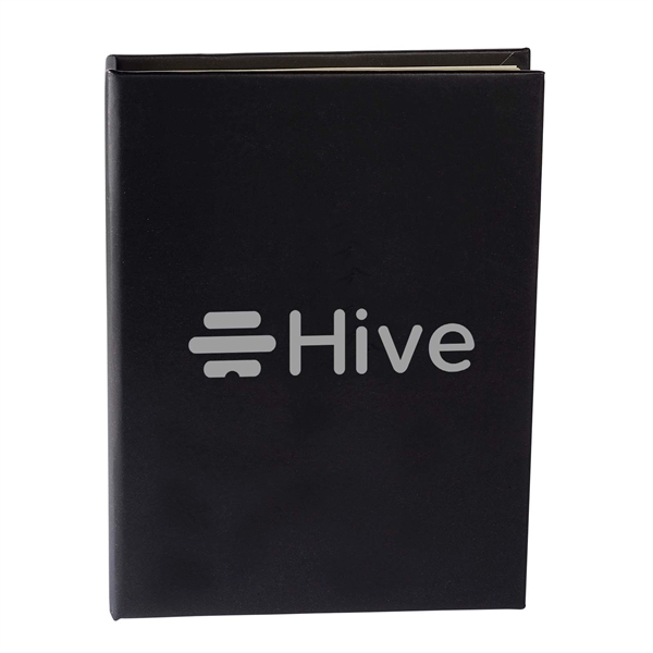 4.125" x 3.125" x 0.5" sticky memo book with 25 sheets... from ASI 63549 Jornik Manufacturing Corp