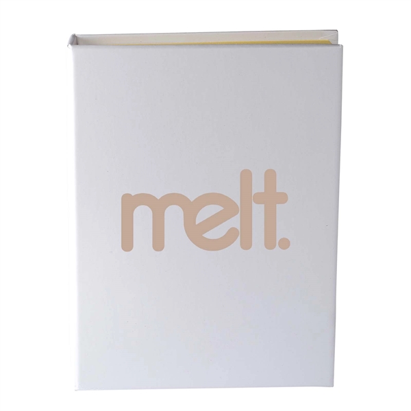 4.125" x 3.125" x 0.5" sticky memo book with 25 sheets... from ASI 63549 Jornik Manufacturing Corp