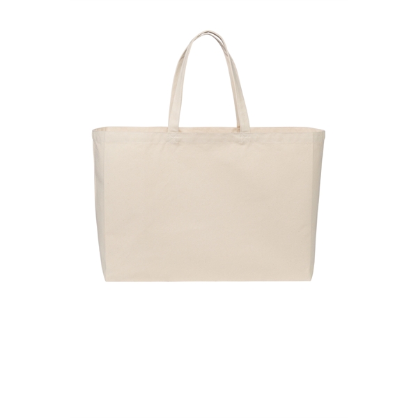 Port Authority Cotton Canvas Jumbo Tote... from ASI 84863 SanMar