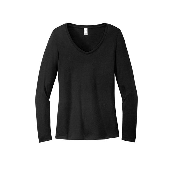 District Women's Perfect Tri Long Sleeve V-Neck Tee... from ASI 84863 SanMar