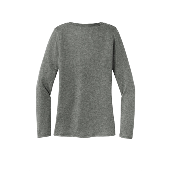 District Women's Perfect Tri Long Sleeve V-Neck Tee... from ASI 84863 SanMar