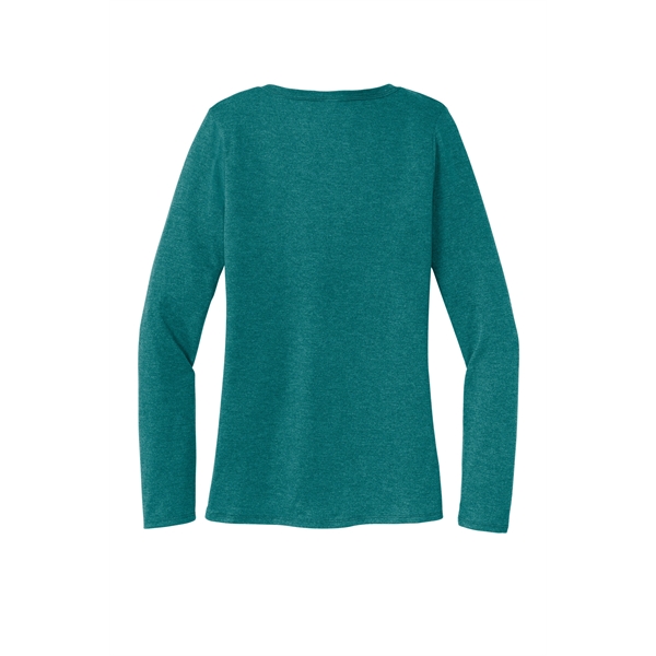 District Women's Perfect Tri Long Sleeve V-Neck Tee... from ASI 84863 SanMar