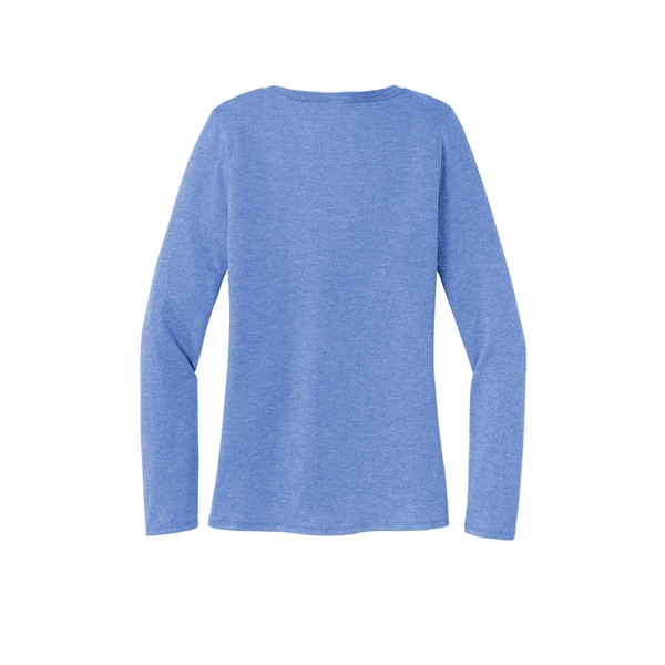 District Women's Perfect Tri Long Sleeve V-Neck Tee... from ASI 84863 SanMar