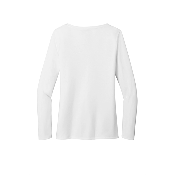 District Women's Perfect Tri Long Sleeve V-Neck Tee... from ASI 84863 SanMar
