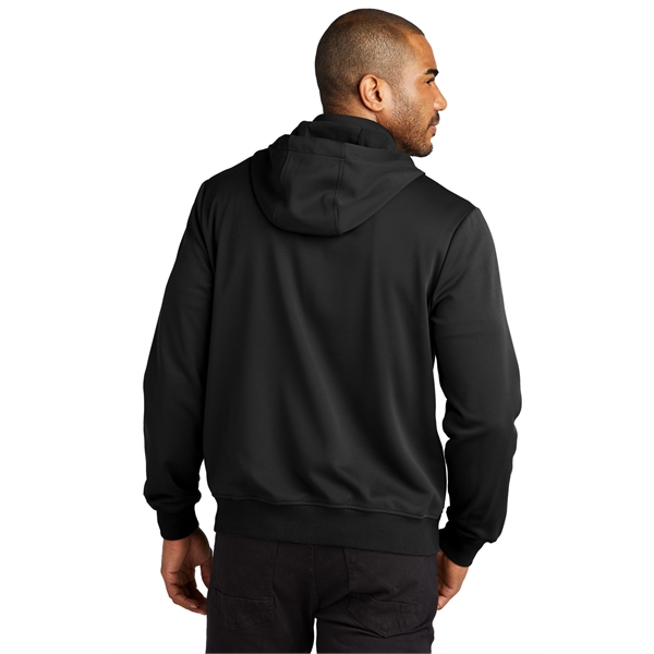 Port Authority Smooth Fleece Hooded Jacket... from ASI 84863 SanMar