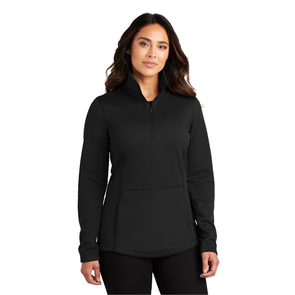 Port Authority Ladies Smooth Fleece 1/4-Zip... from ASI 84863 SanMar