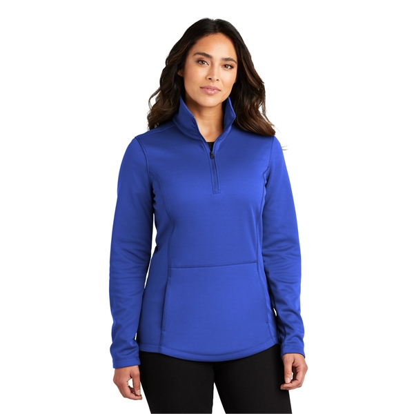 Port Authority Ladies Smooth Fleece 1/4-Zip... from ASI 84863 SanMar