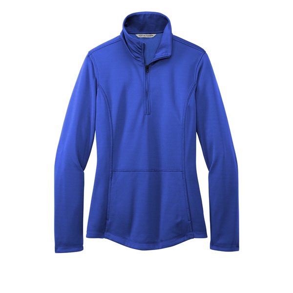 Port Authority Ladies Smooth Fleece 1/4-Zip... from ASI 84863 SanMar