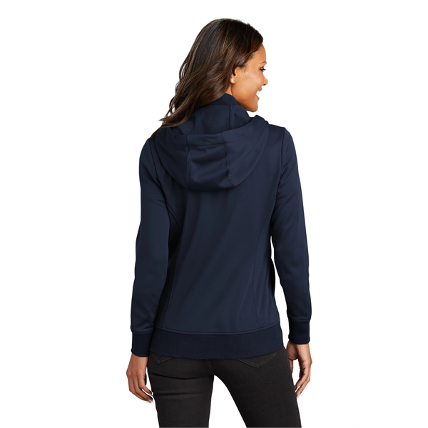 Port Authority Ladies Smooth Fleece Hooded Jacket... from ASI 84863 SanMar